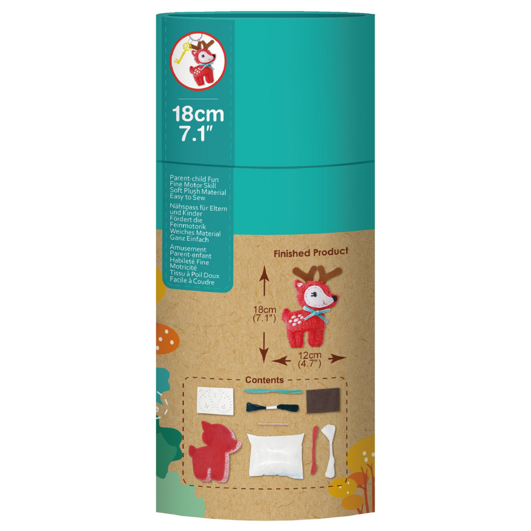 DIY Sewing Keychain - Deer - Image 3