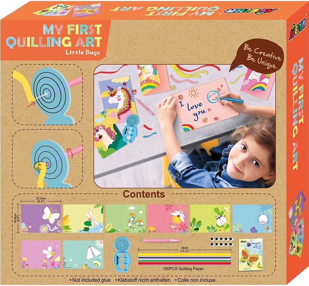 My First Quilling Art - Little Bugs - Image 5