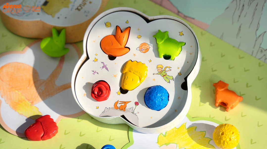 The Little Prince-Planet of Love Finger Crayons - Image 2