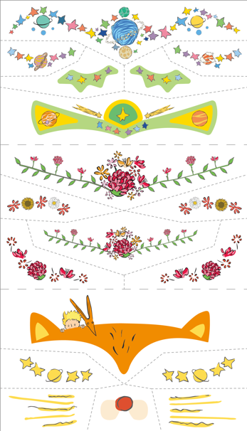 The Little Prince - Face Stickers and Tattoos - Image 4