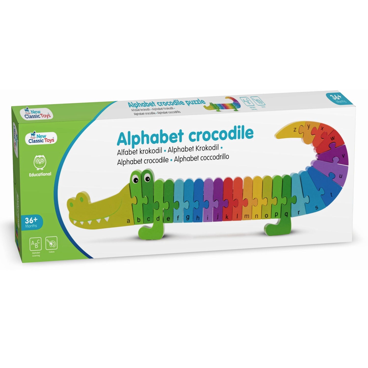 Alphabet Puzzle Crocodile - Image 7