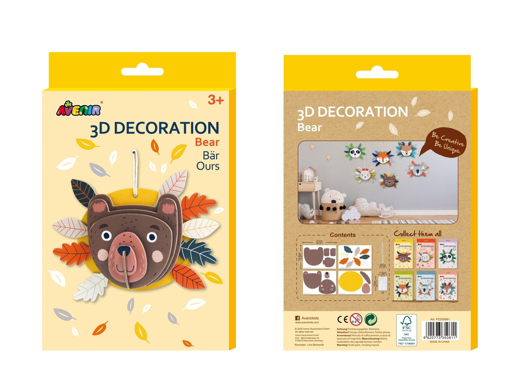 Avenir - 3D Decoration - Bear - Image 10