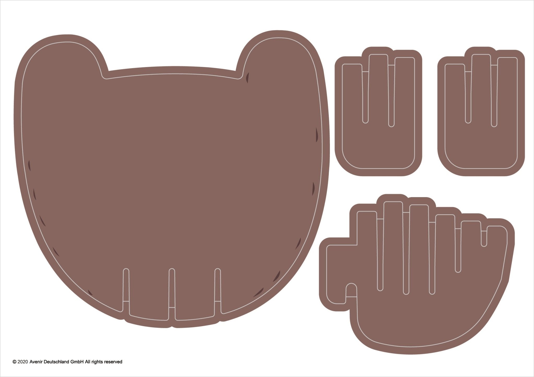 Avenir - 3D Decoration - Bear - Image 3