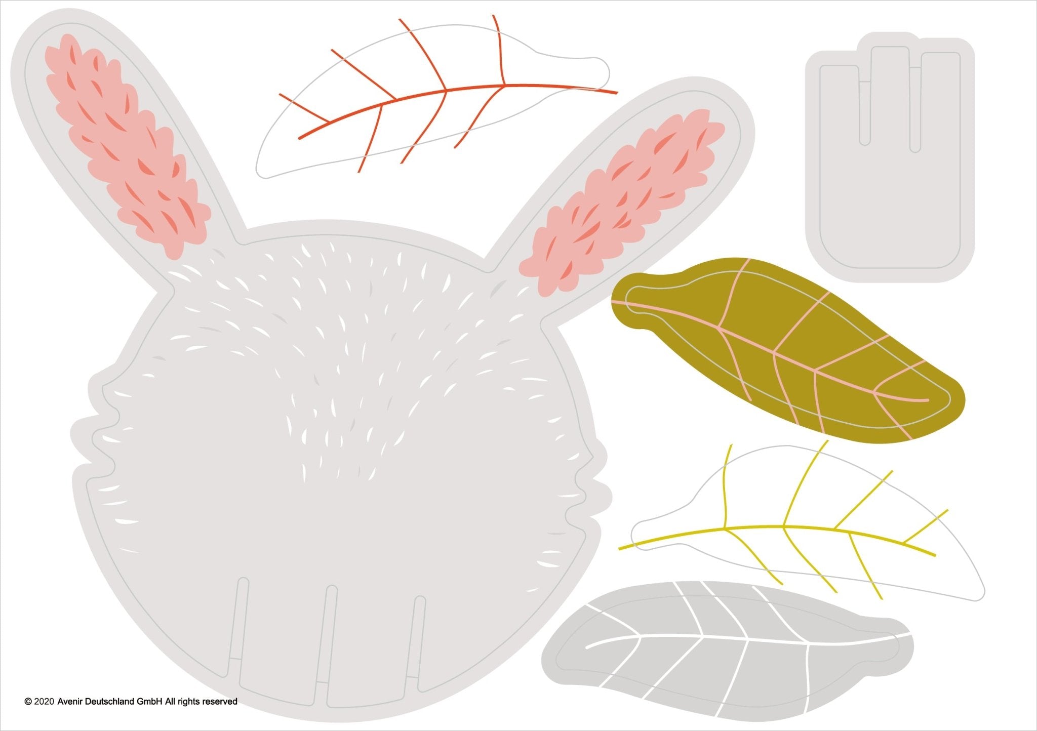 Avenir - 3D Decoration - Bunny - Image 5