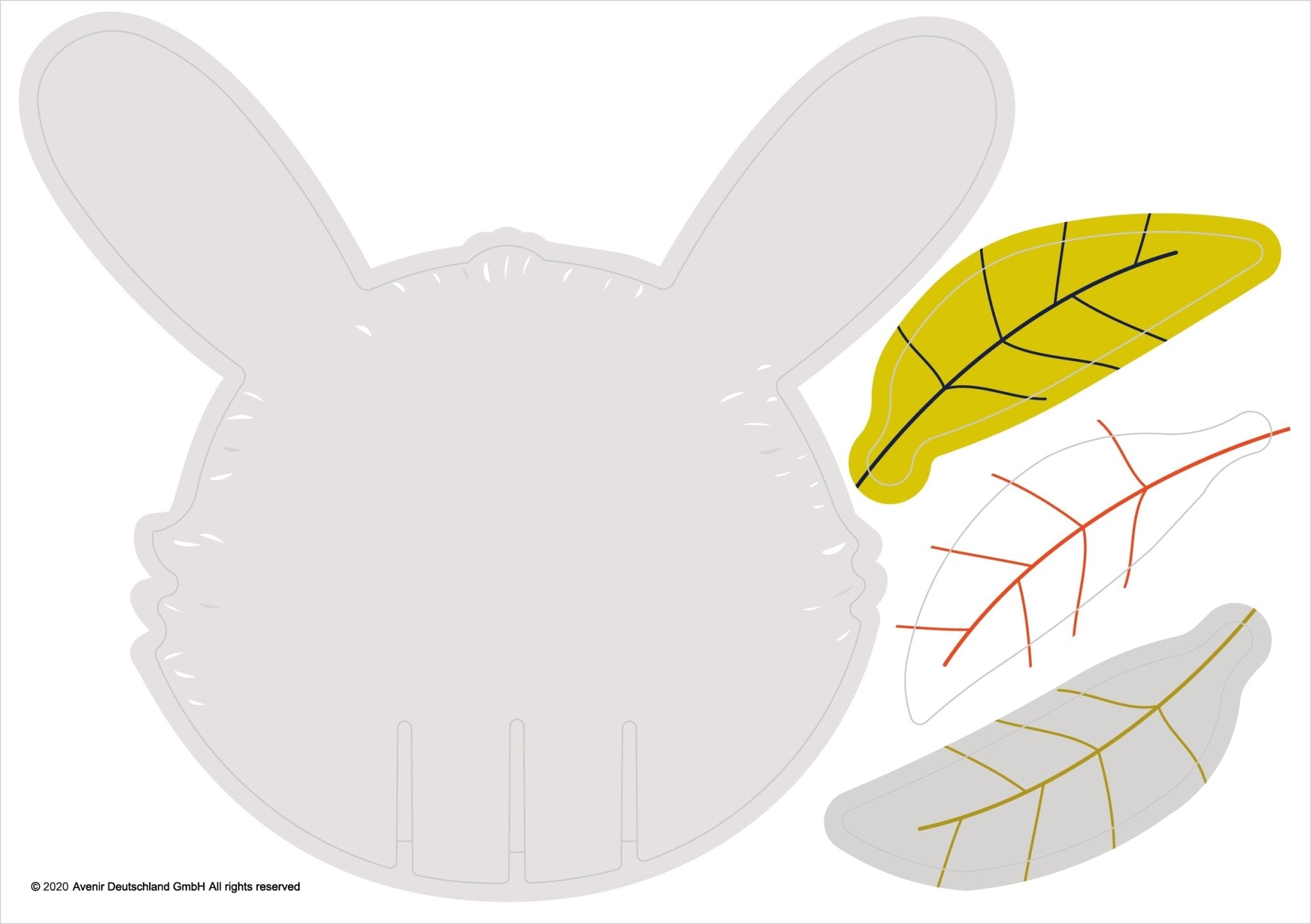 Avenir - 3D Decoration - Bunny - Image 3