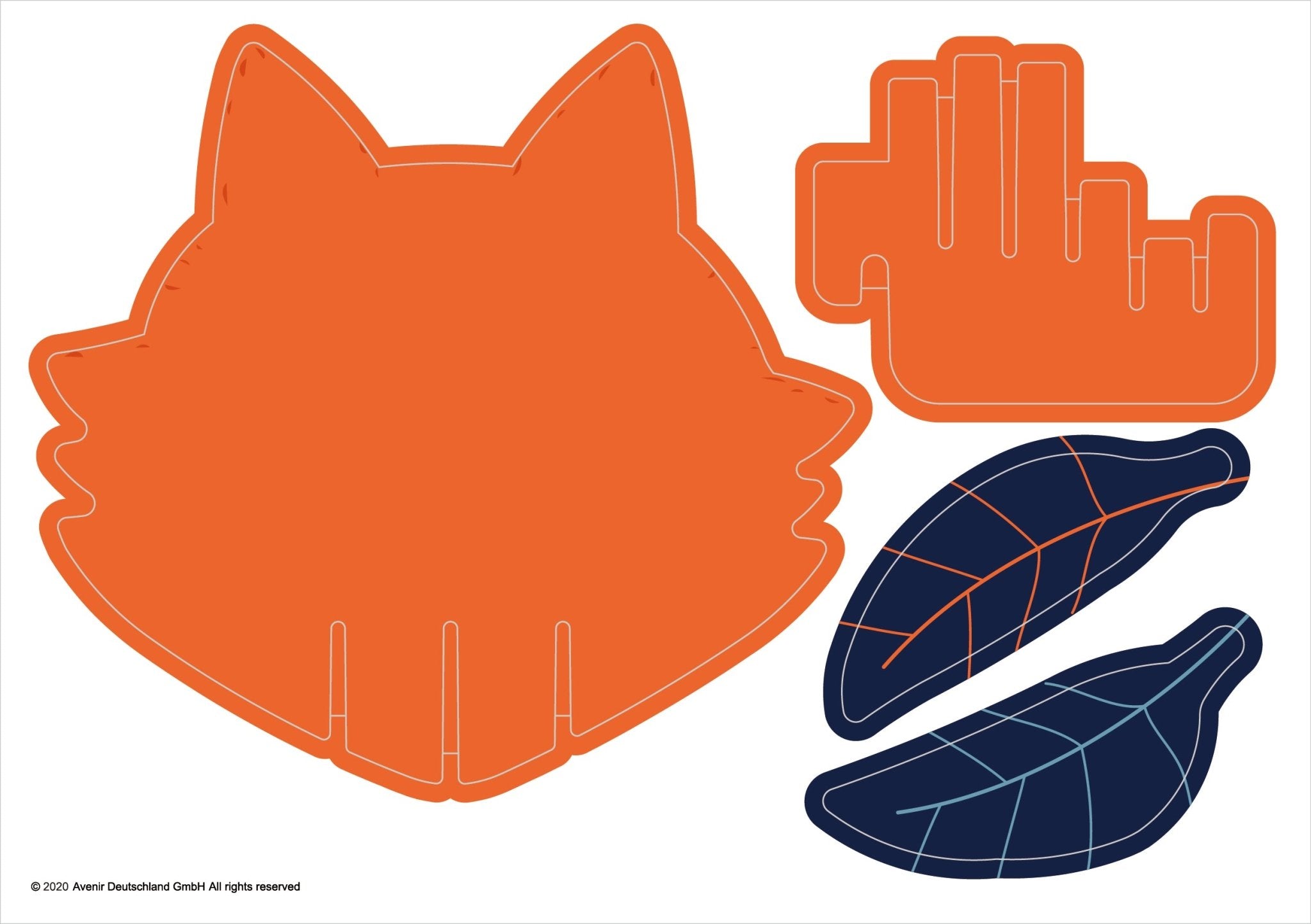 Avenir - 3D Decoration - Fox - Image 3