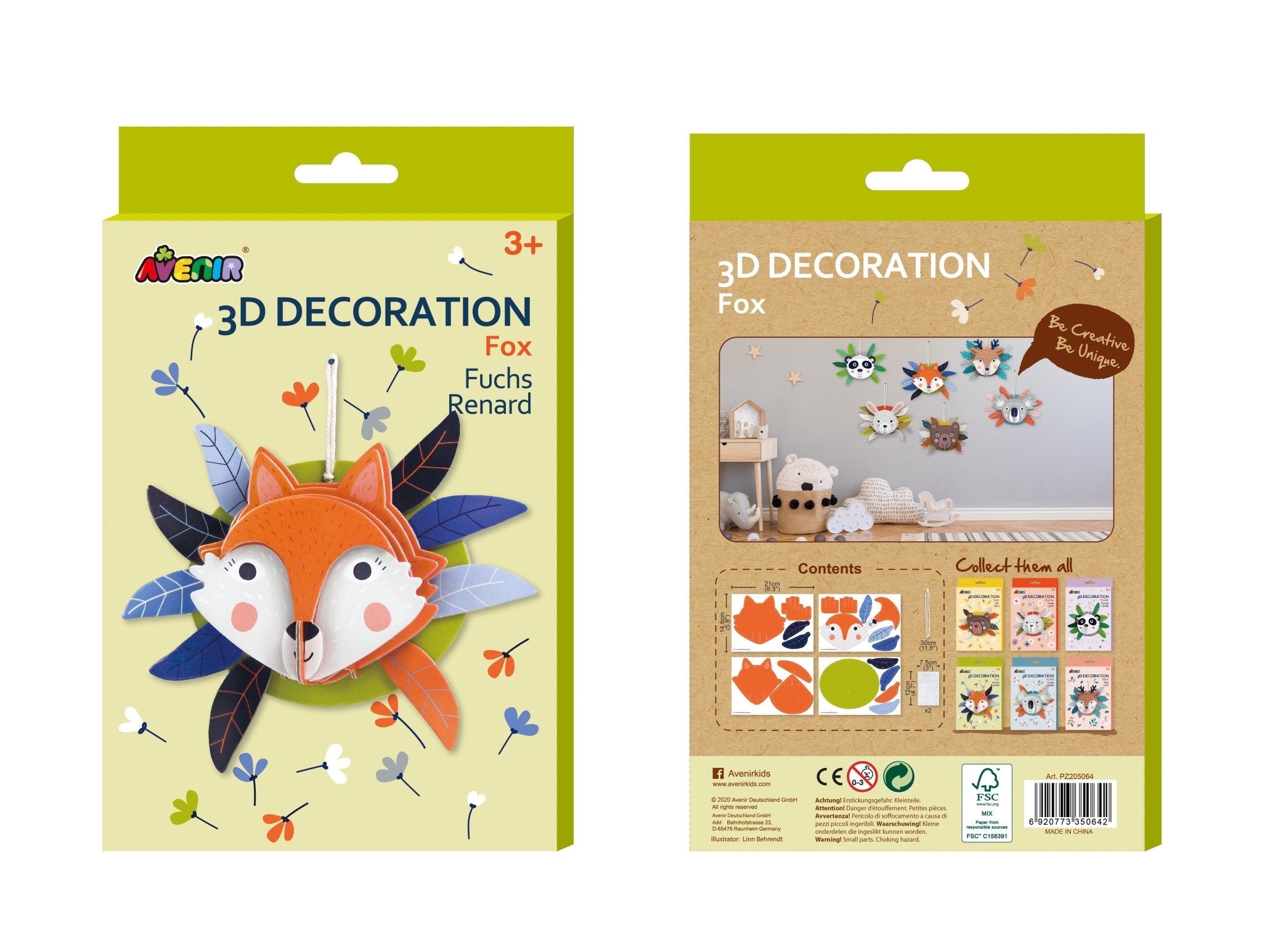 Avenir - 3D Decoration - Fox - Image 11