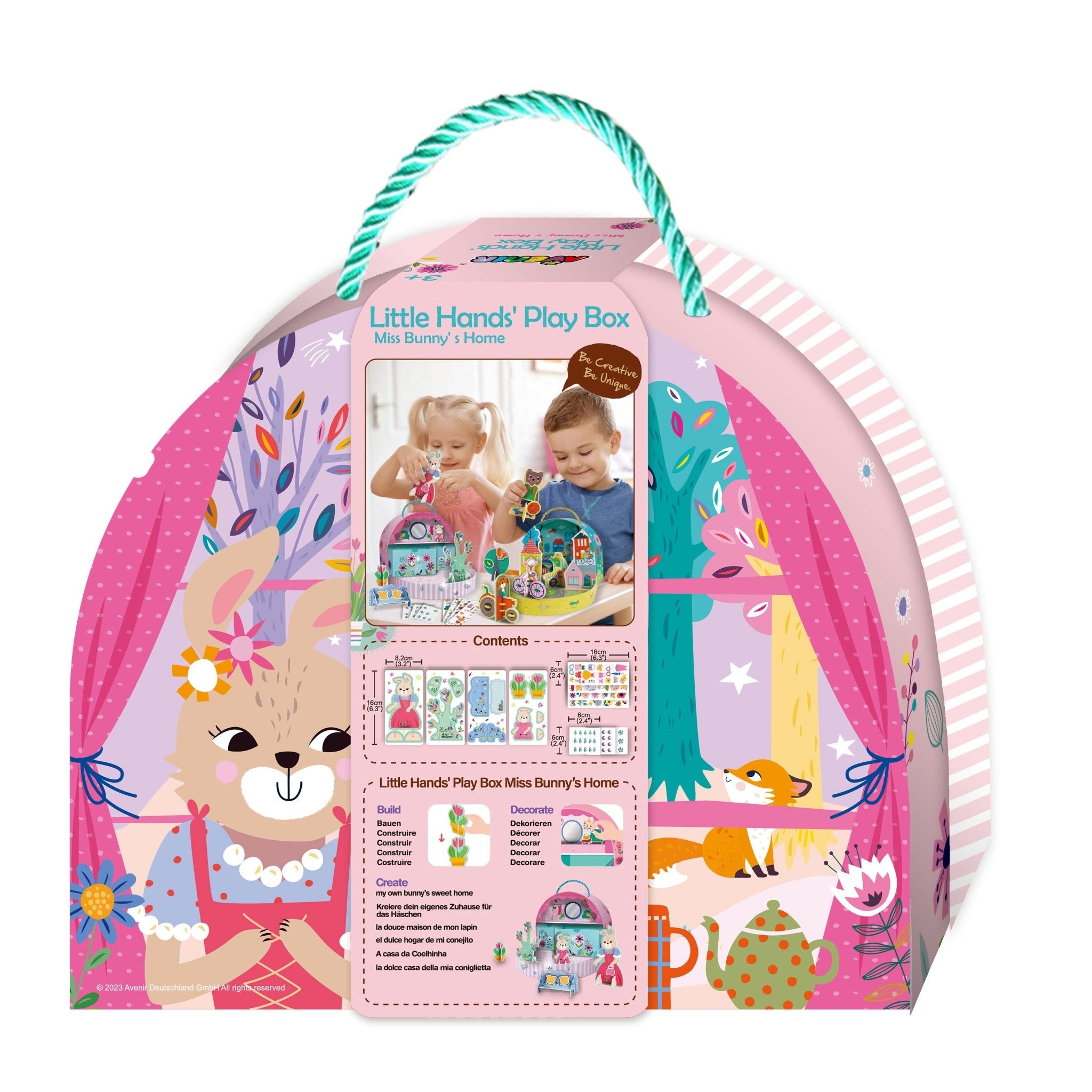 Avenir - Little Hands' Play Box Miss Bunny's Home - Image 4
