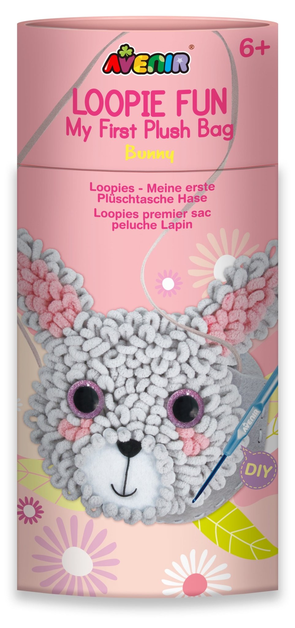 Avenir - Loopie Fun My First Plush Bag - Bunny