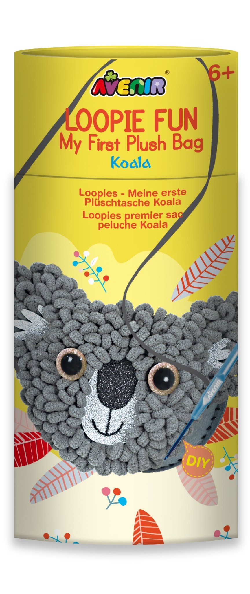 Avenir - Loopie Fun My First Plush Bag - Koala