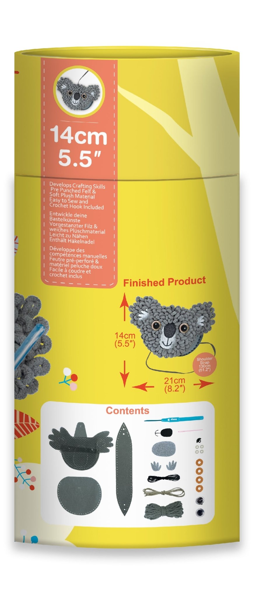 Avenir - Loopie Fun My First Plush Bag - Koala - Image 4