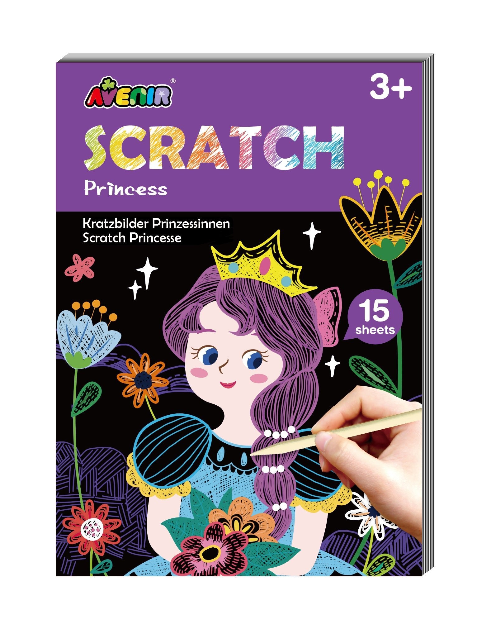 Avenir - Mini Scratch Book - Princess