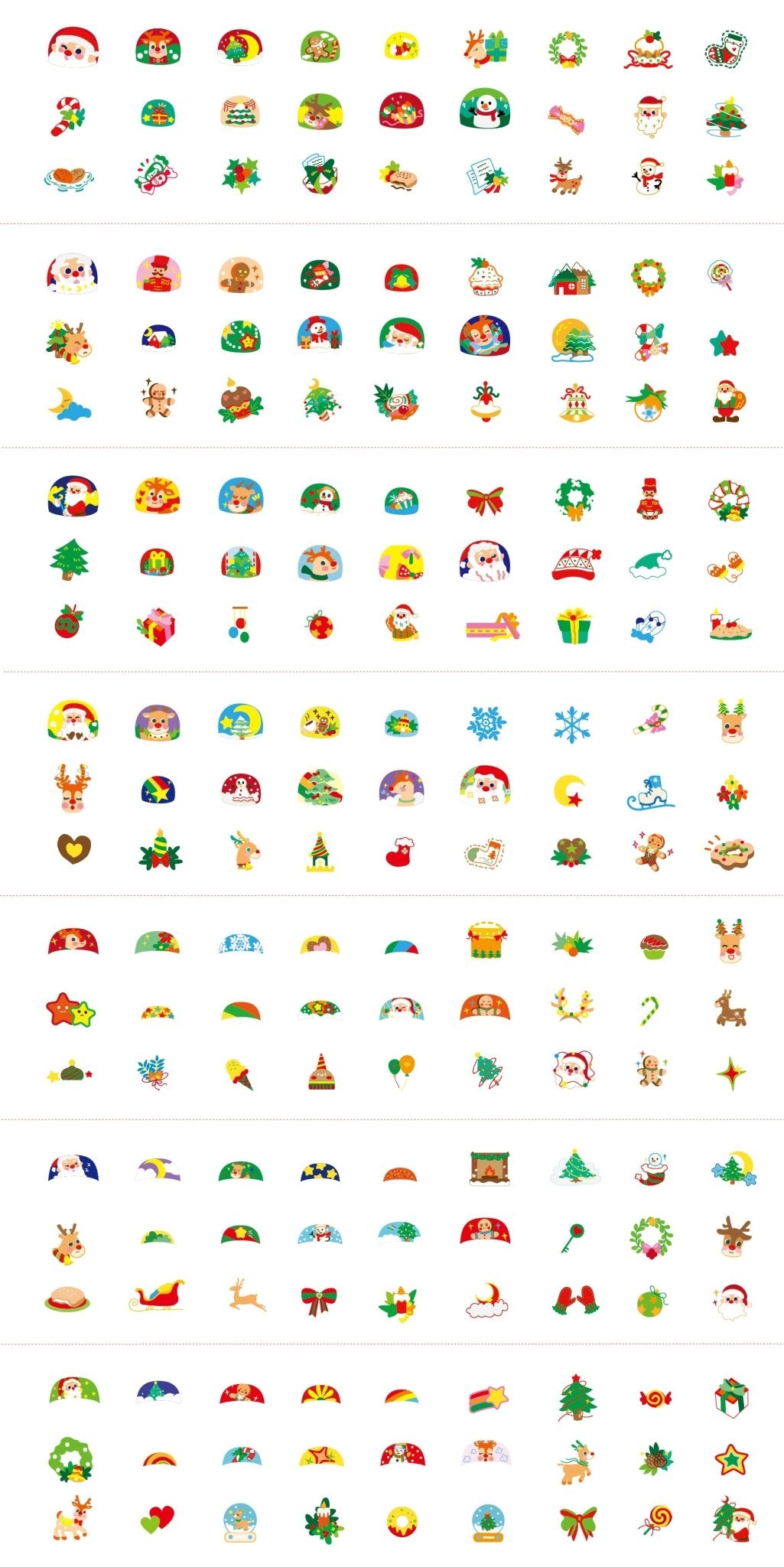 Avenir - Nail Stickers and Tattoos - Christmas - Image 5