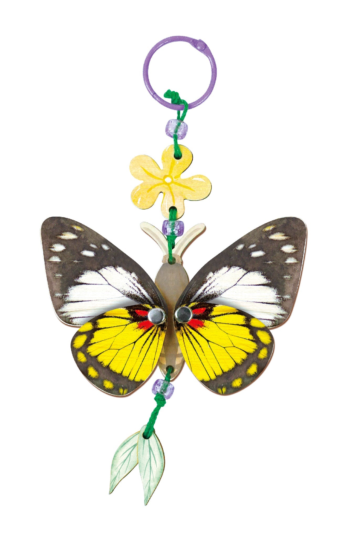 Avenir - Natural Creation Create My Wooden Charm Butterfly - Image 2