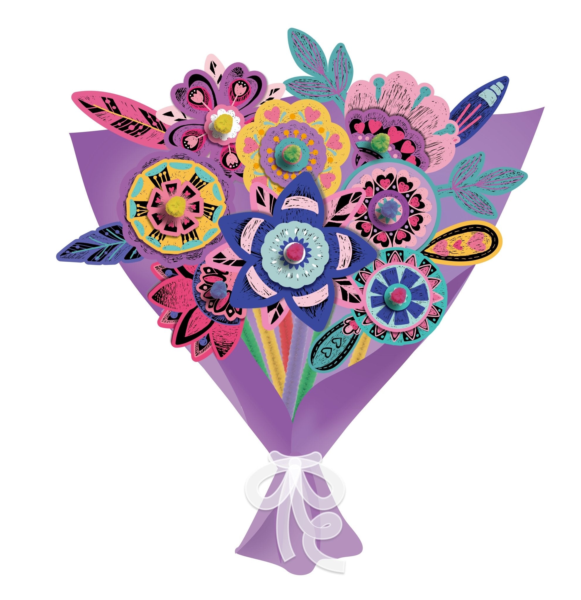 Avenir - Scartch Flower Bouquet - Image 2