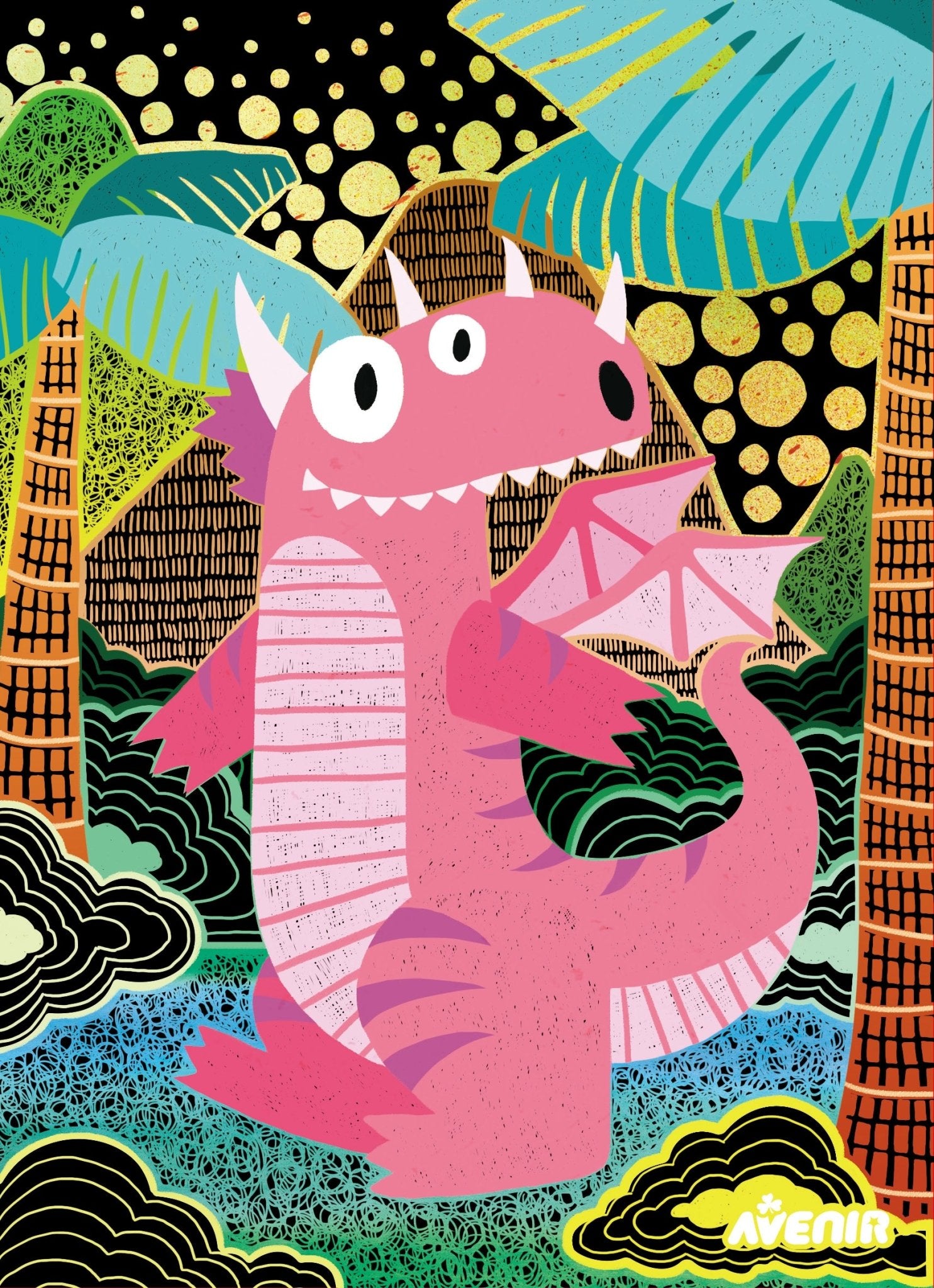 Avenir - Scratch Art - Magic Dragon - Image 3