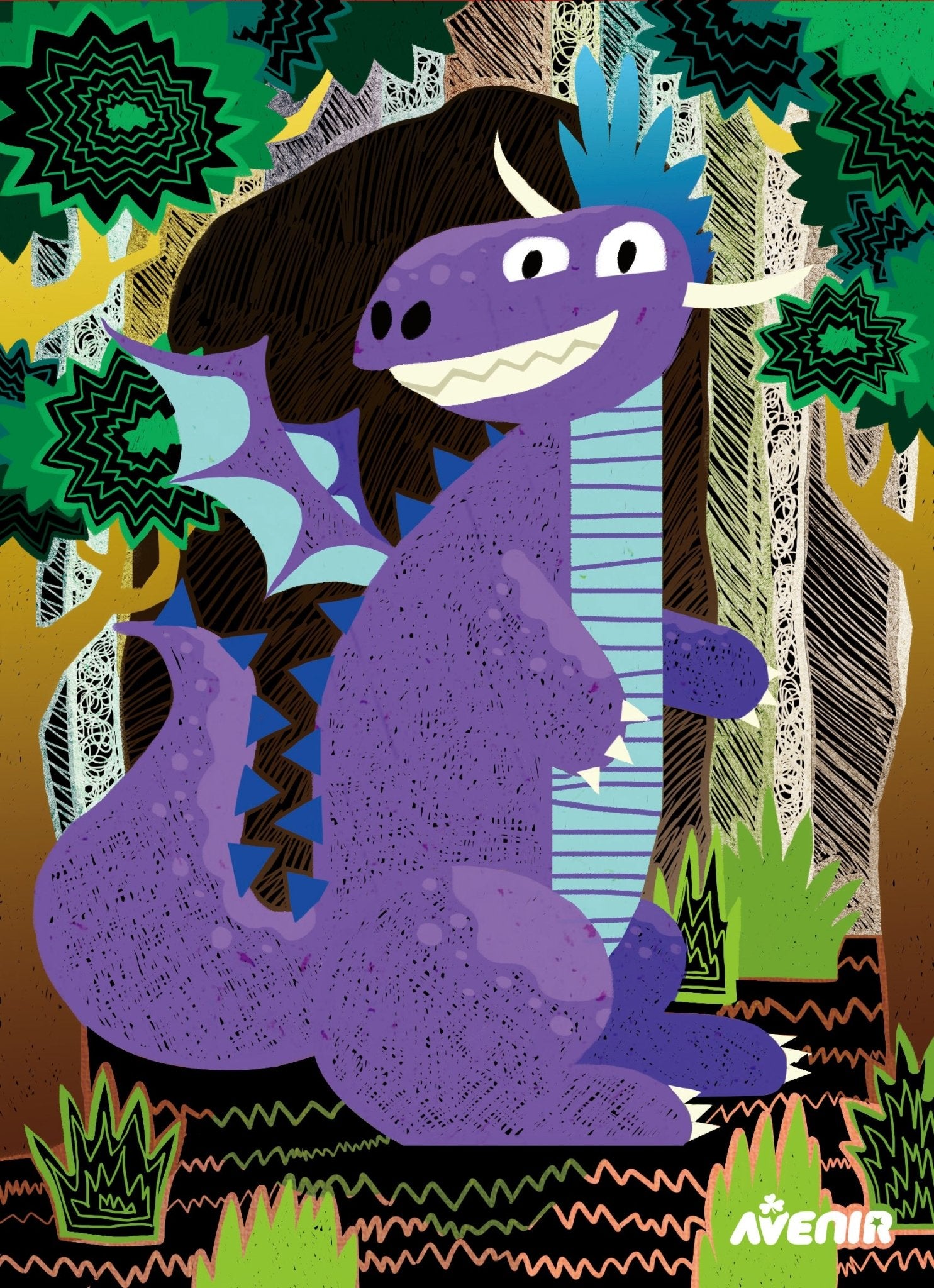 Avenir - Scratch Art - Magic Dragon - Image 5