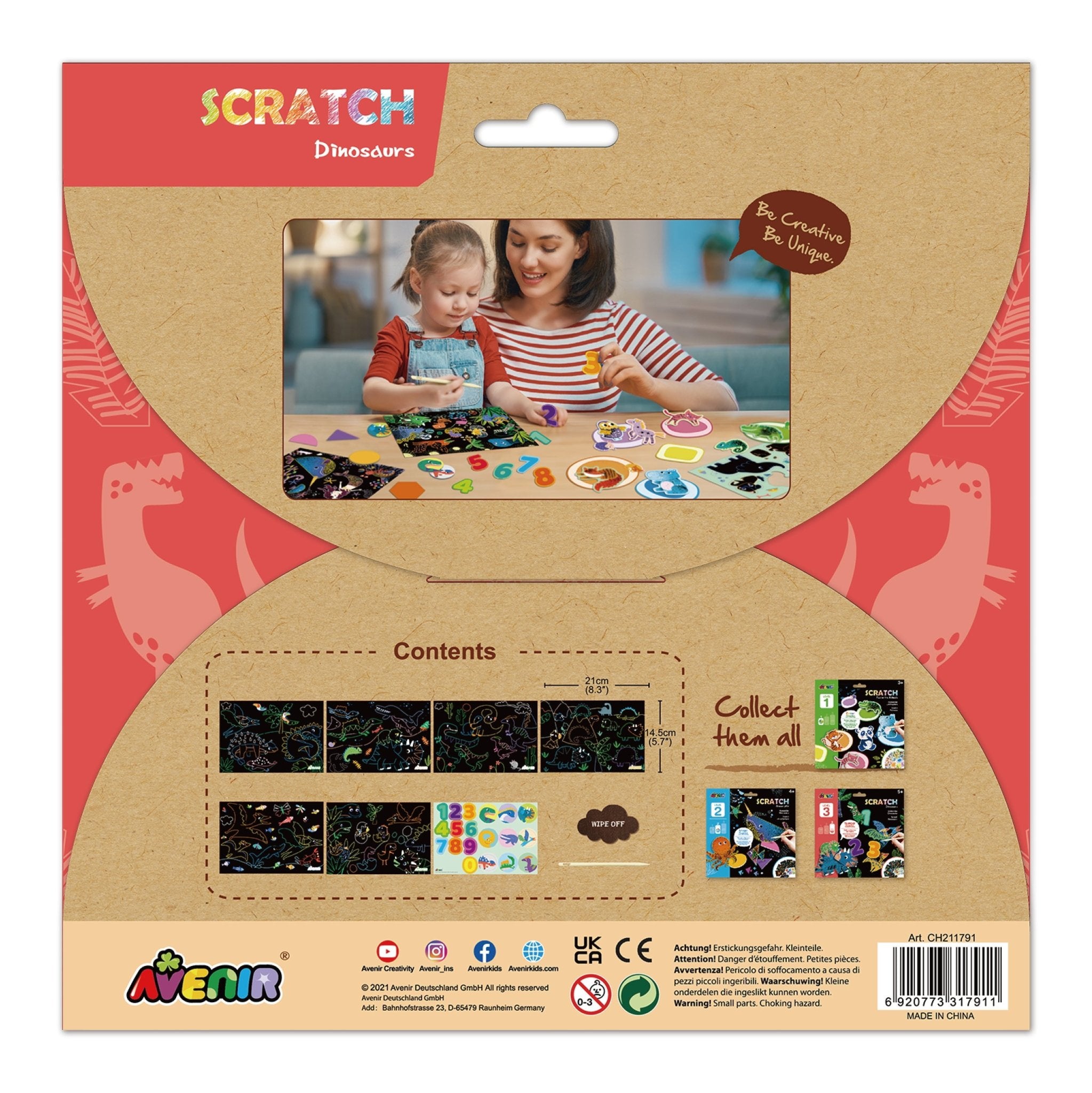 Avenir Scratch Learning Fun Lvl 2 - Dinosaurs - Image 11