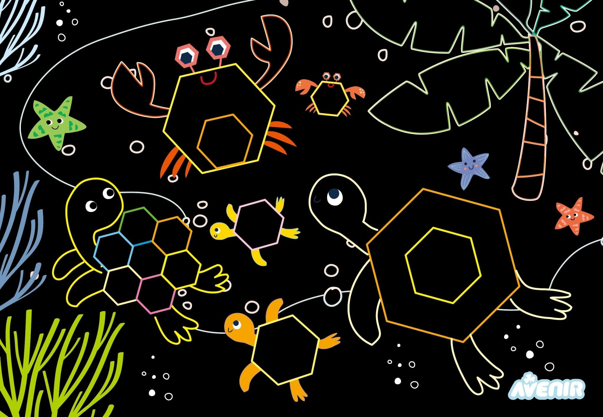 Avenir Scratch Learning Fun Lvl 3 - Ocean Life - Image 7