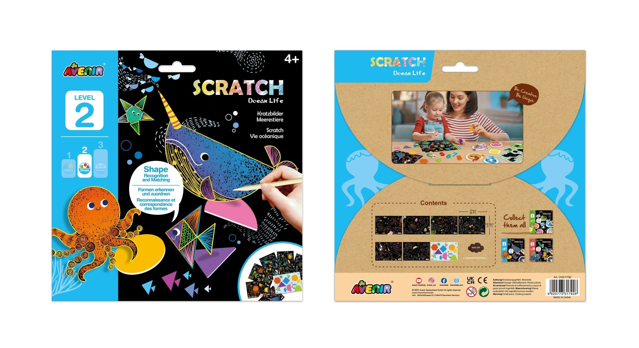 Avenir Scratch Learning Fun Lvl 3 - Ocean Life - Image 14