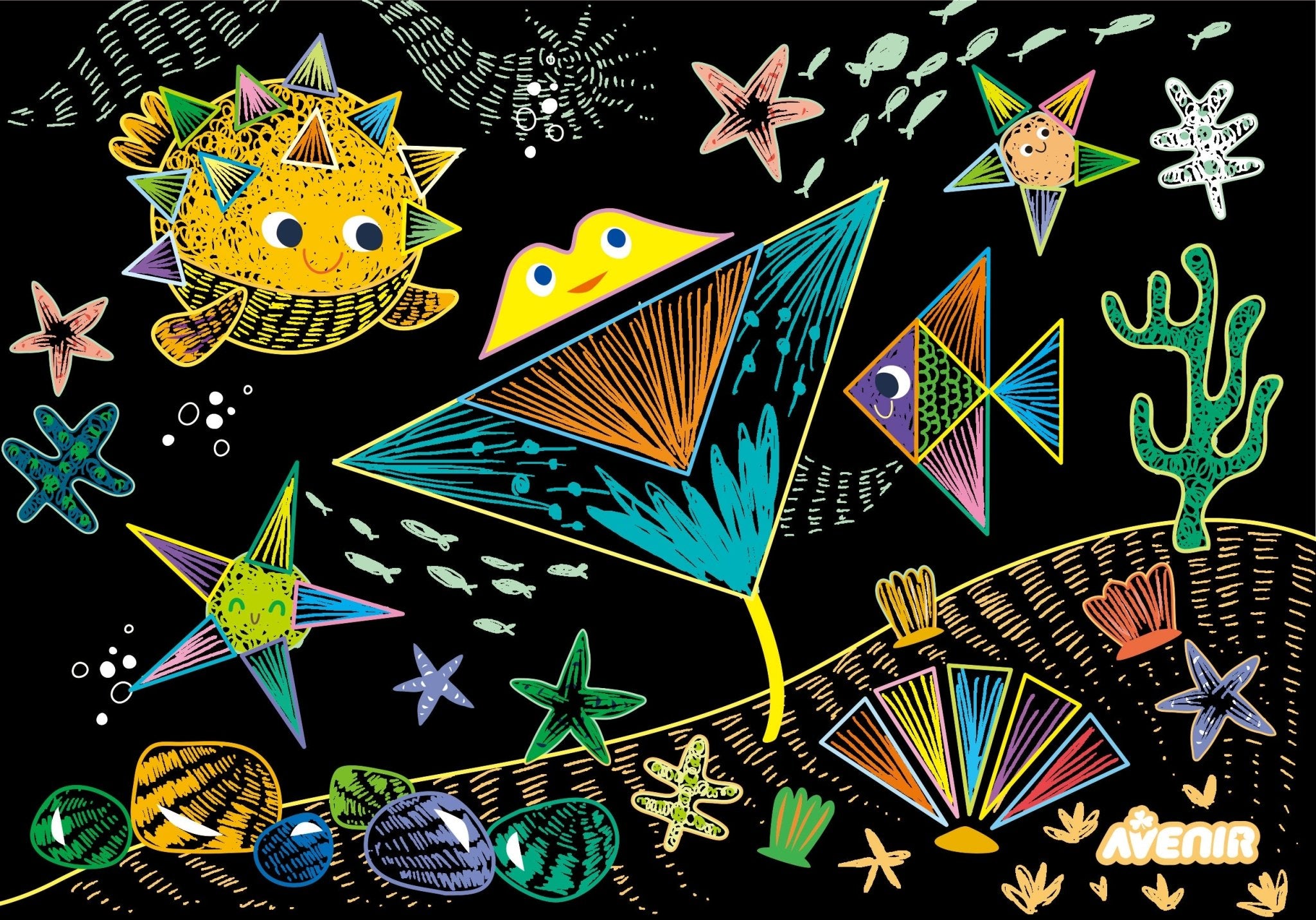 Avenir Scratch Learning Fun Lvl 3 - Ocean Life - Image 13