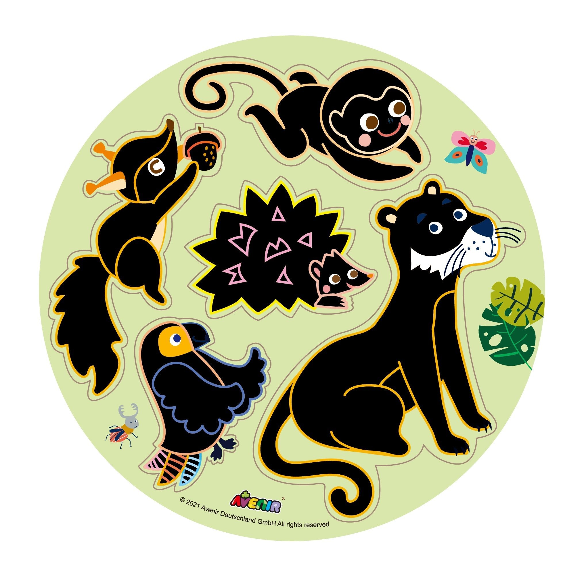 Avenir - Scratch 'N' Catch - Jungle Animals - Image 4