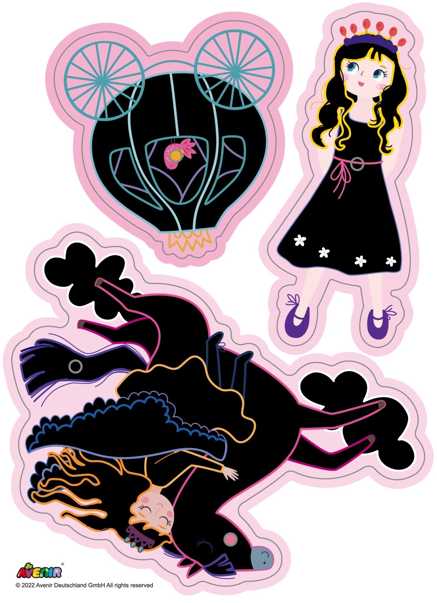 Avenir - Scratch PrincessGreeting Cards - Image 3