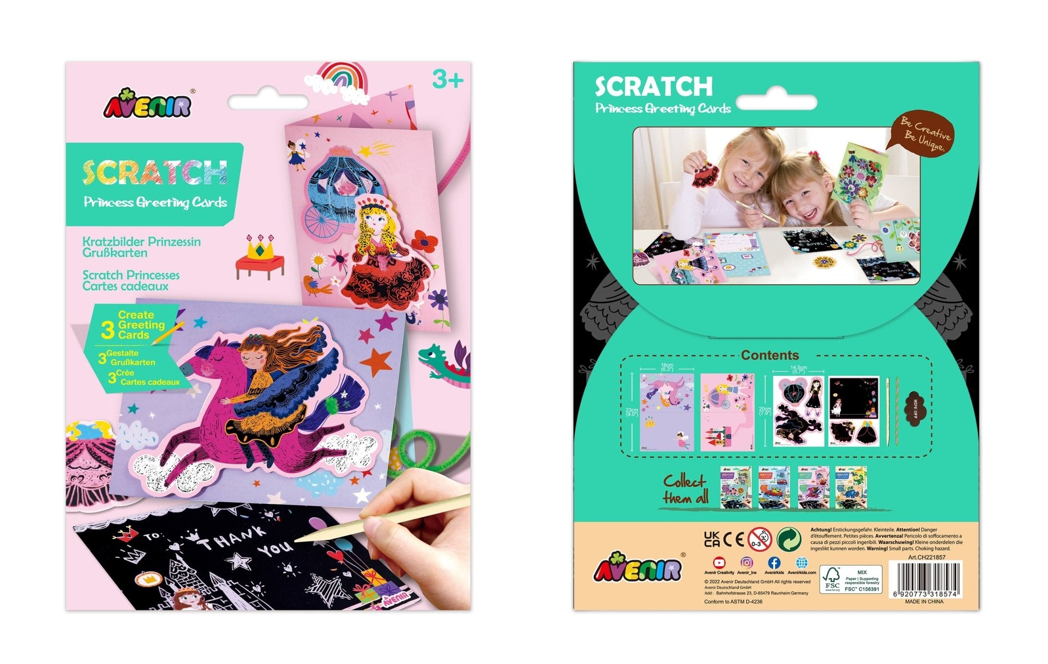 Avenir - Scratch PrincessGreeting Cards - Image 8