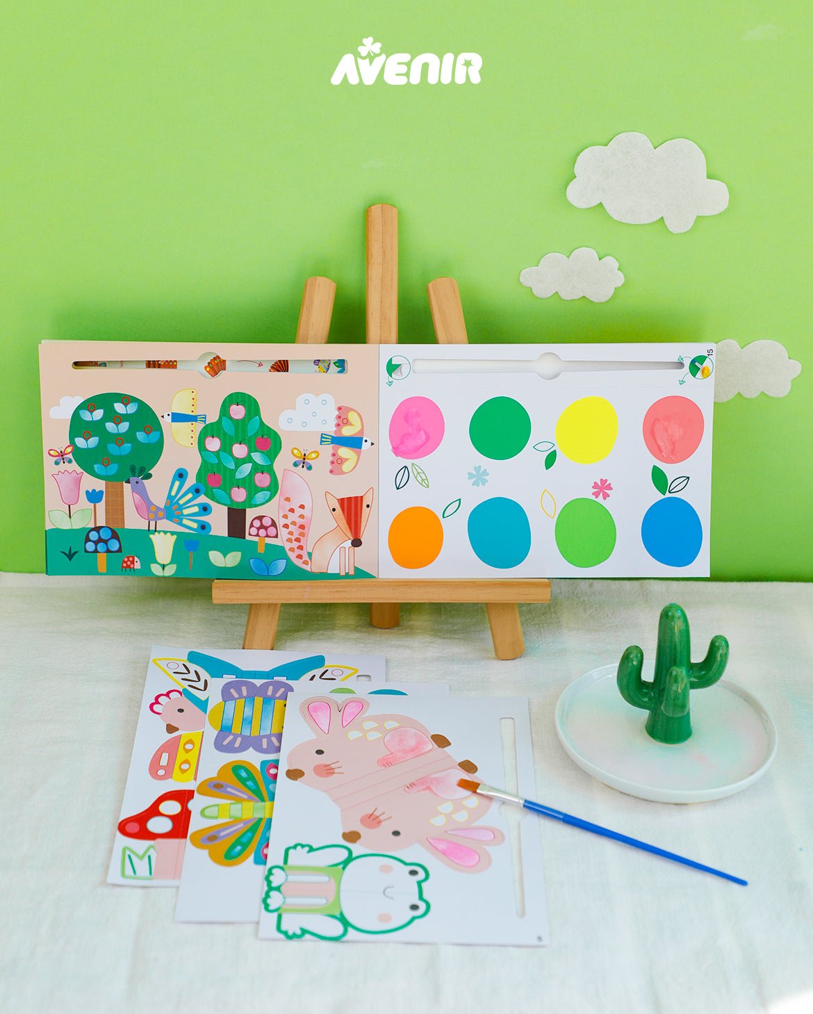 Avenir - Watercolour Painting & Origami Garden - Image 4