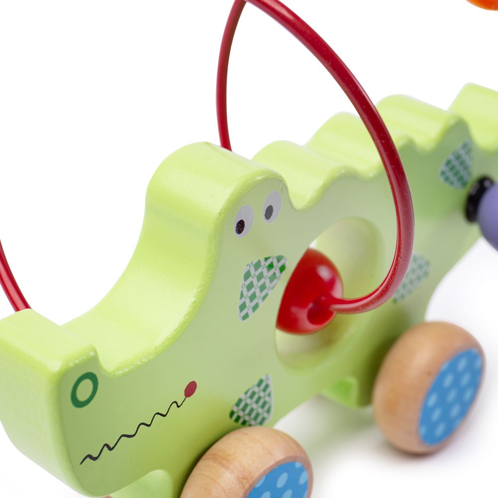 Crocodile Push Along Bead Frame - Image 2