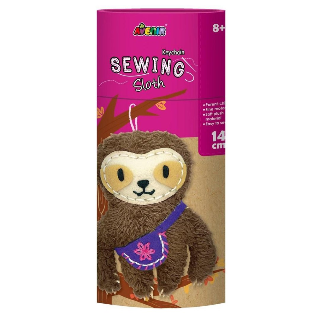 DIY Sewing Keychain - Sloth - Image 2