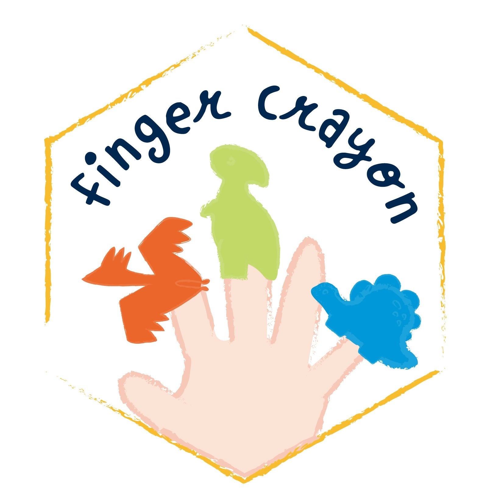 Hakuyoka Crazy Mold - 6 Dino Finger Crayon - Image 12