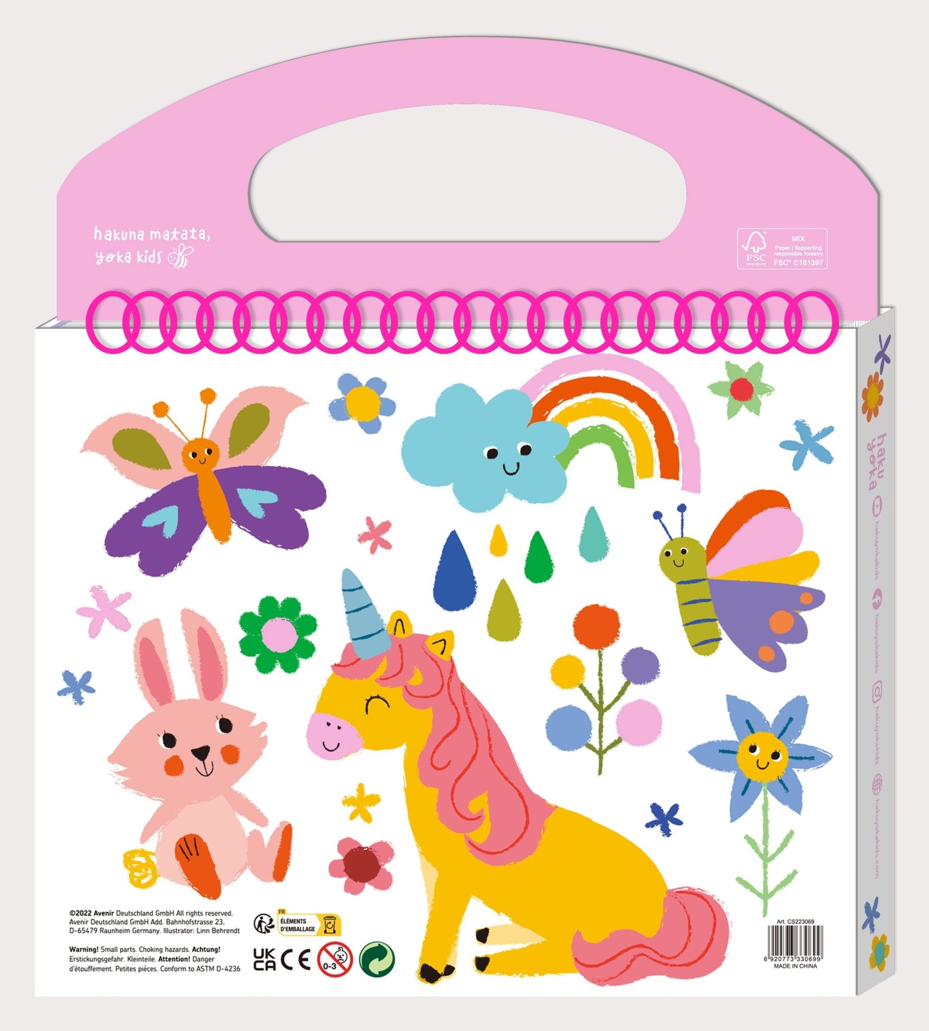 Hakuyoka My First Colouring Kit - Unicorn Friends - Image 2