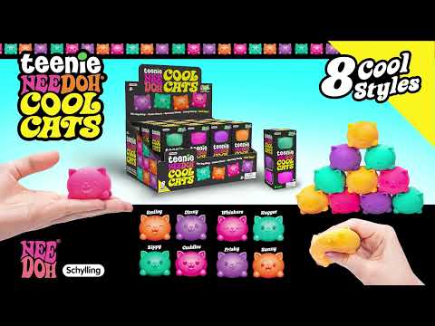 Teenie NeeDoh Cool Cats - Image 2