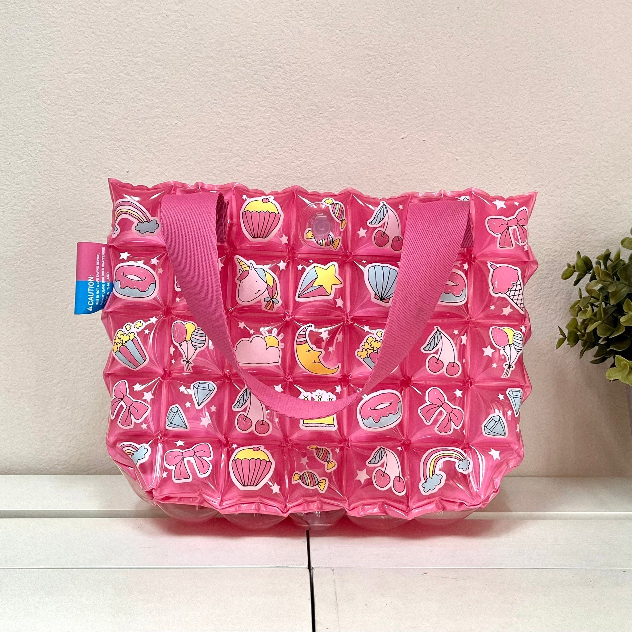 Inflatable Hand Bag with Pocket - Sweet Dreams - Image 3