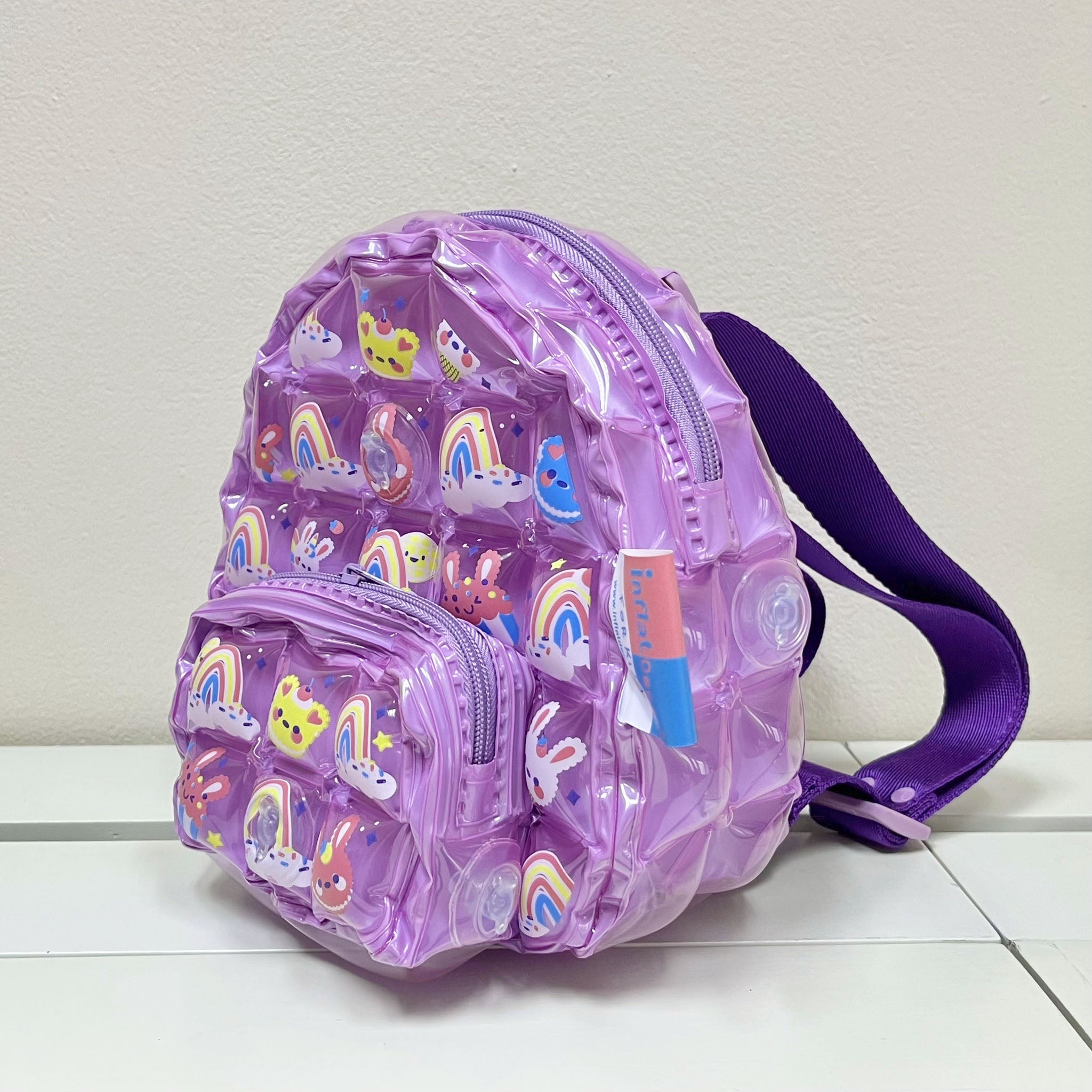 Inflatable Kids Backpack (Small) - Rabbit Cake - Image 2