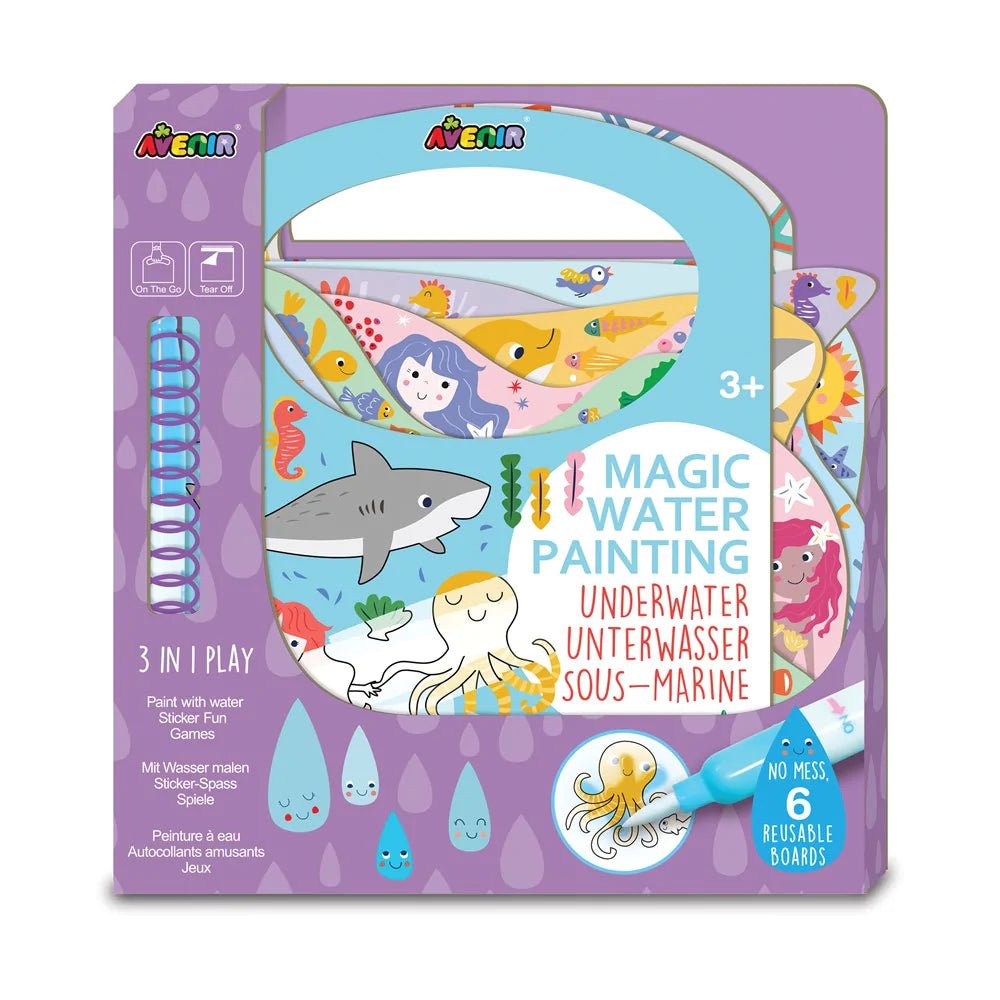 Magic Water Underwater Painting Under the Sea Activity Book