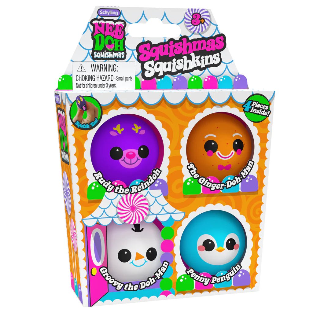 NeeDoh Squishmas Squishkins