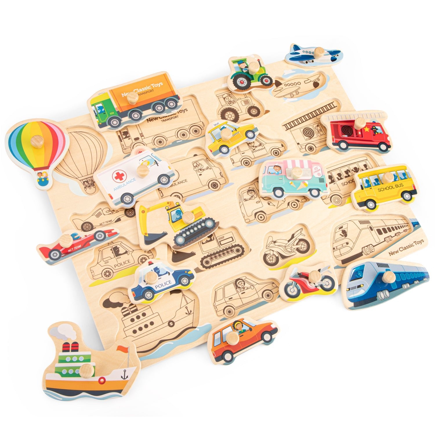 Peg Puzzle - 16 pieces - Image 5