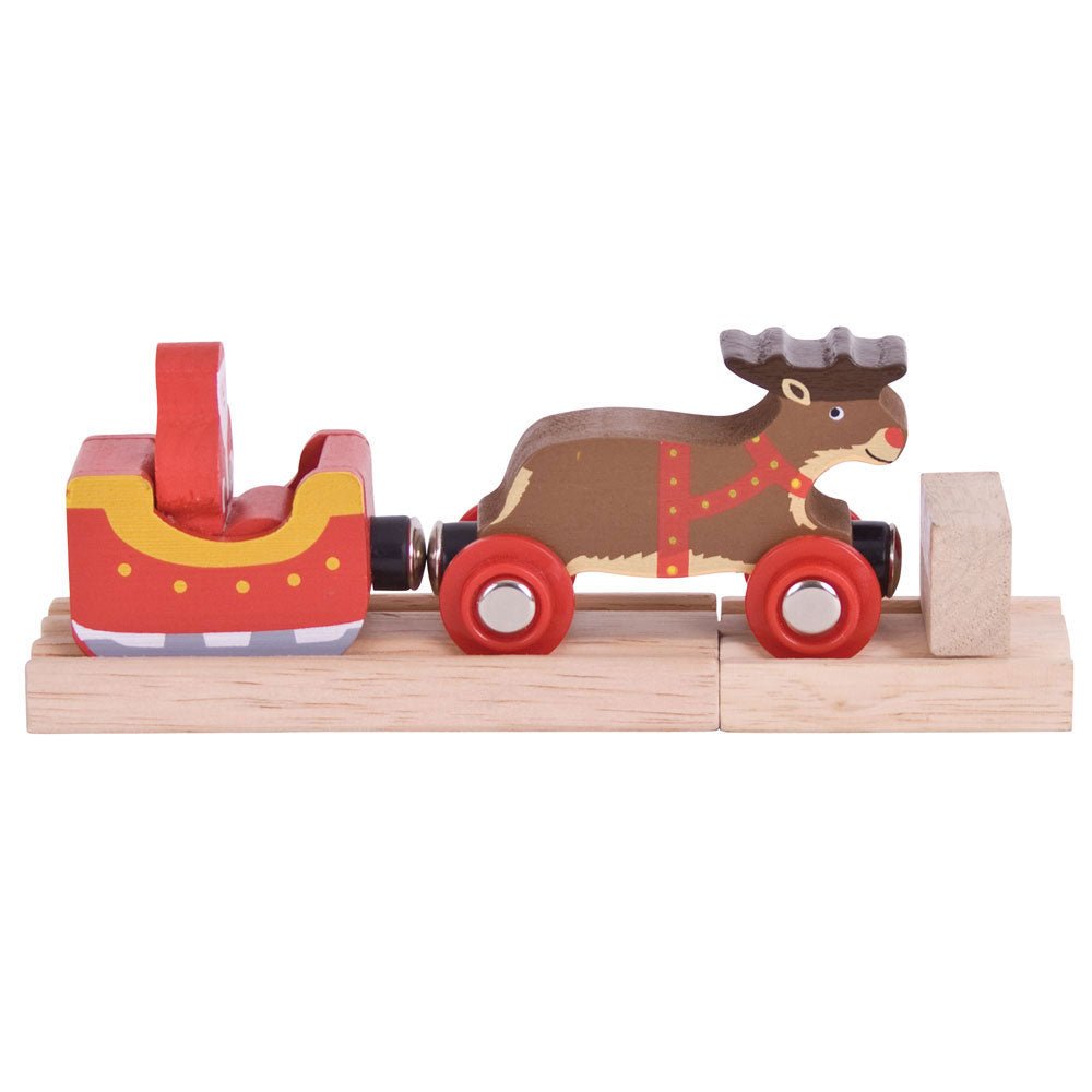 Santa Sleigh with Reindeer - Image 3