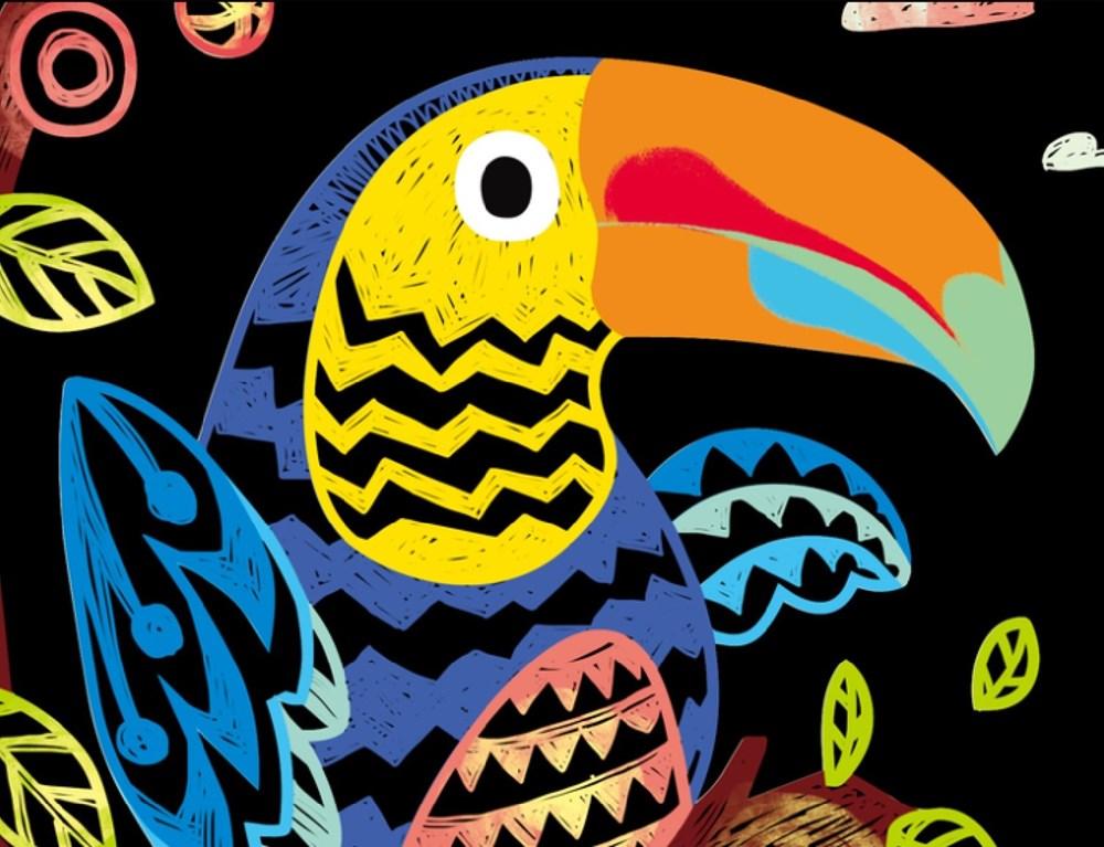 Scratch Art - 4 Magic Bird - Image 3