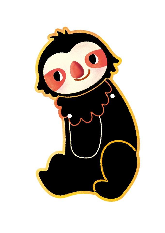 Scratch Art - Sloth - Image 4