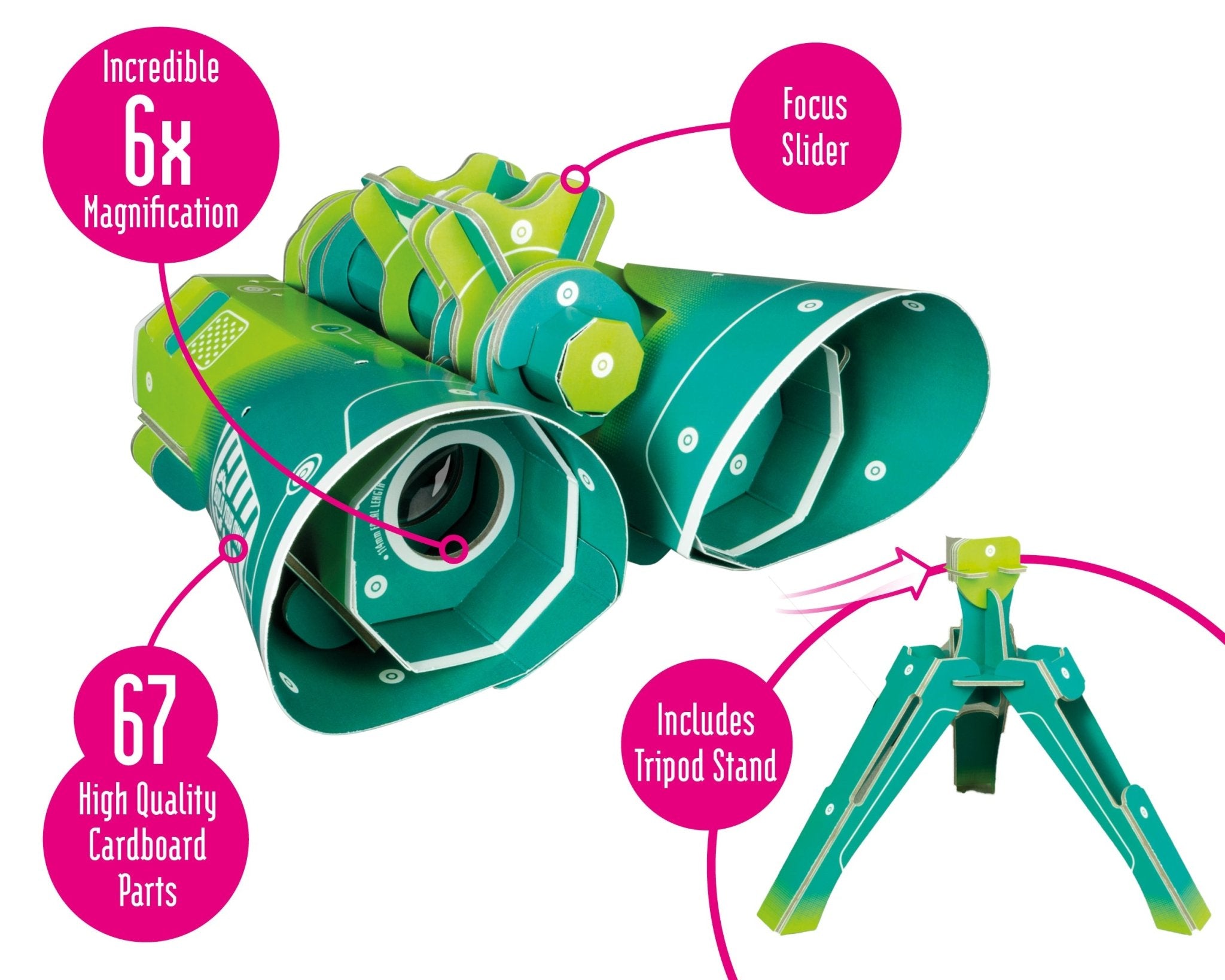 STEM Build - Binoculars - 6x Magnification - Image 3