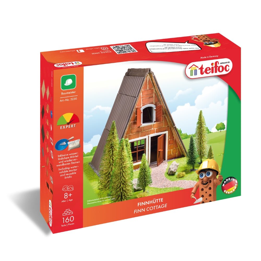 Teifoc Real Bricks Building Sets - Finn Cottage Set - Image 2