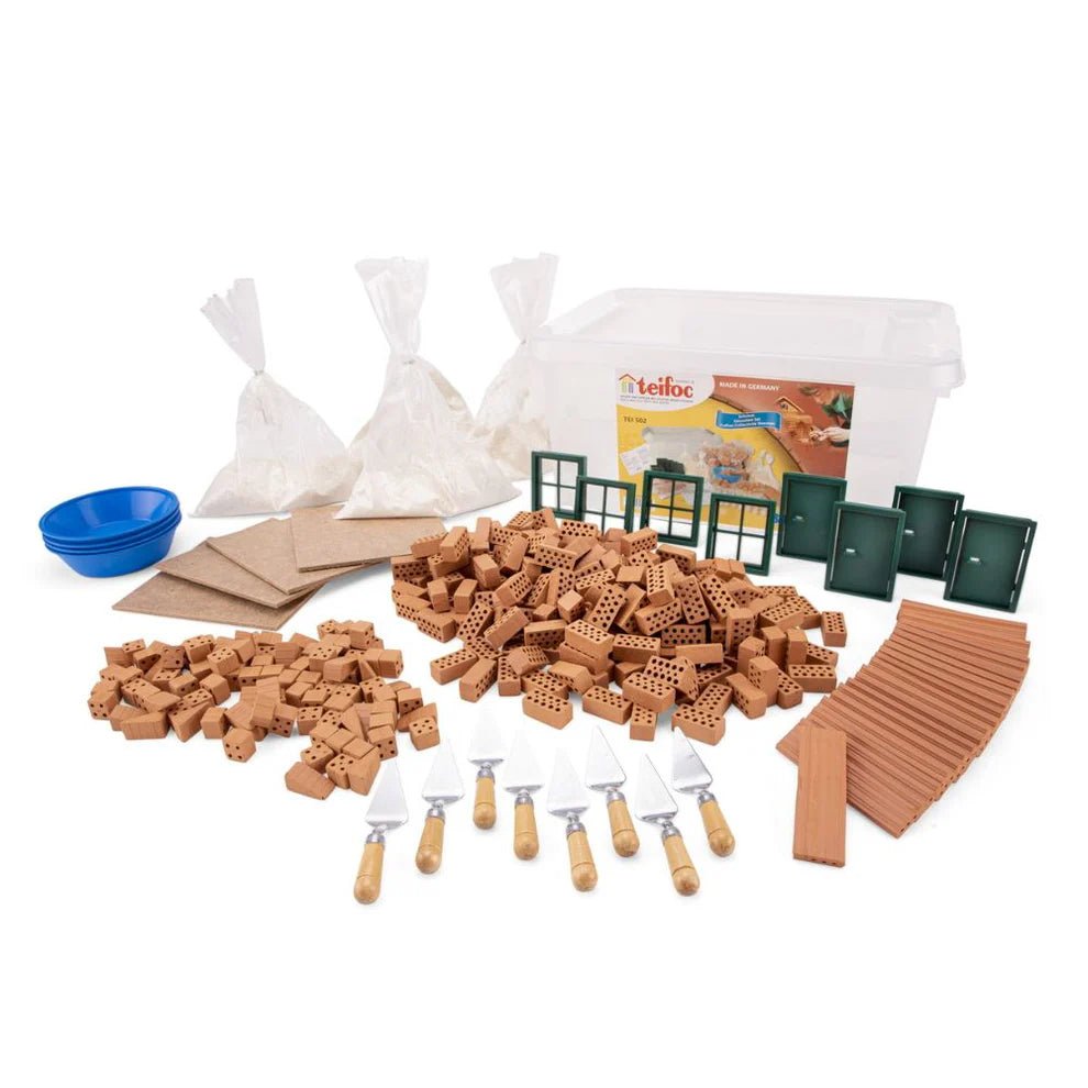 Teifoc Real Bricks Building Sets - Group Construction Set / Educational Set