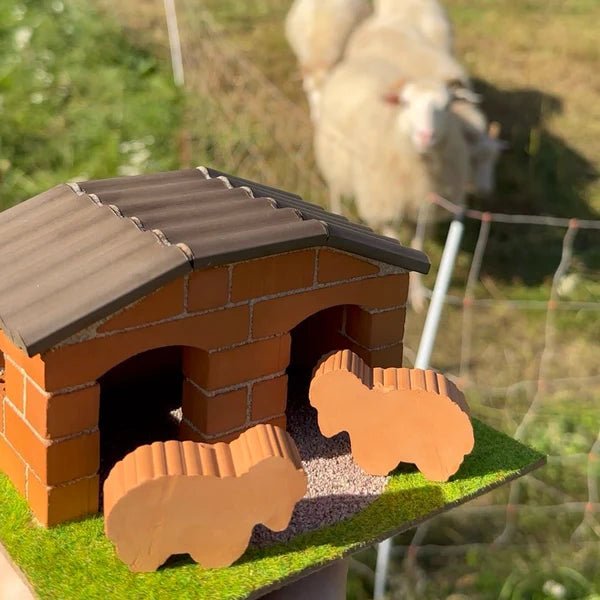 Teifoc Real Bricks Building Sets - Sheepfold - Image 3