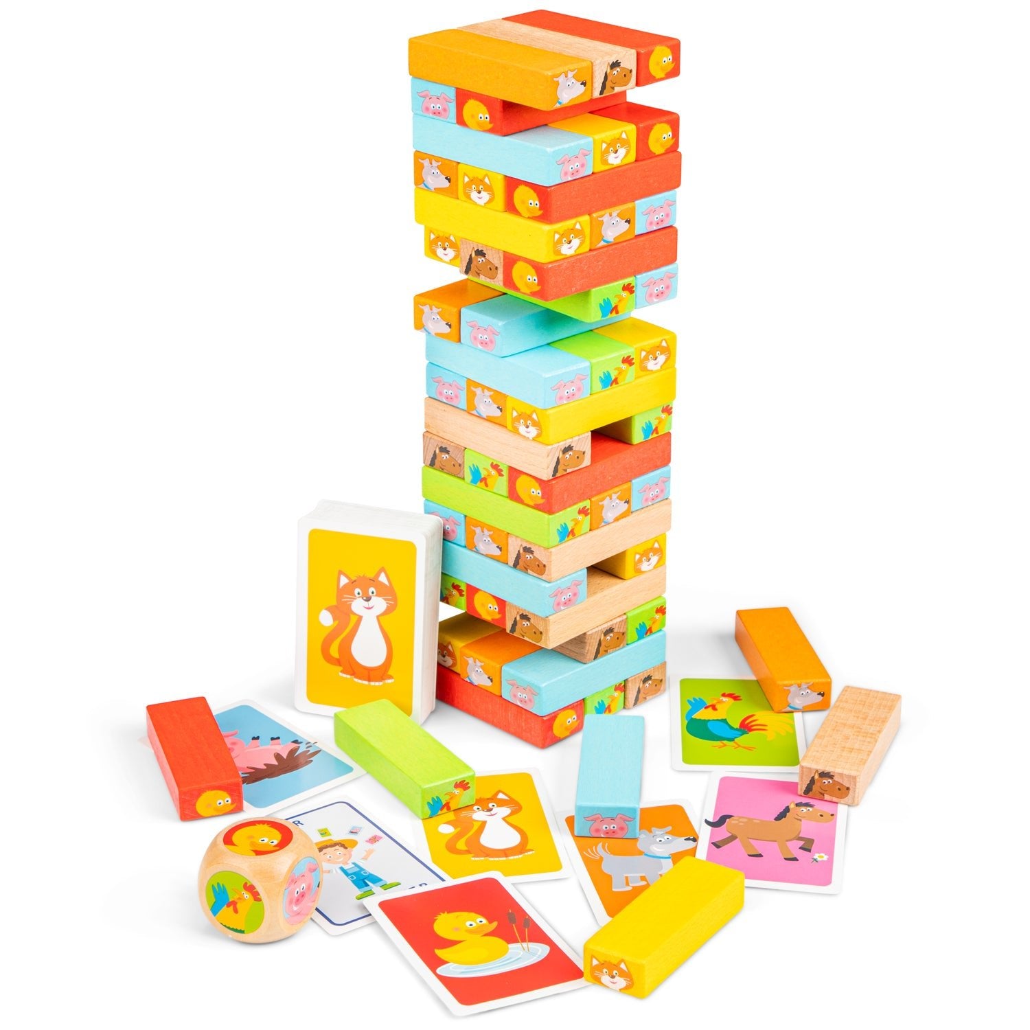 Wooden Block Tower - Image 5