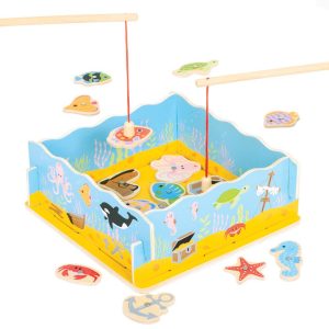 Wooden Magnetic Fishing Game